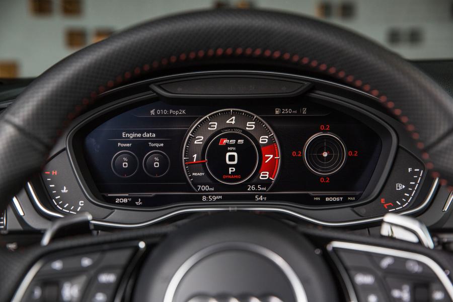 Панель приборов Audi RS5 Coupe 2018 года  (WW) (фото 24 из 40)